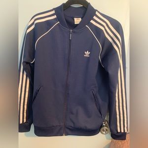 Adidas SST track jacket blue